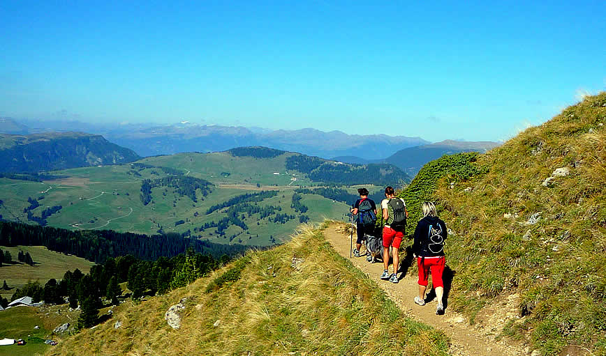 Bergwanderungen in Colfosco Südtirol