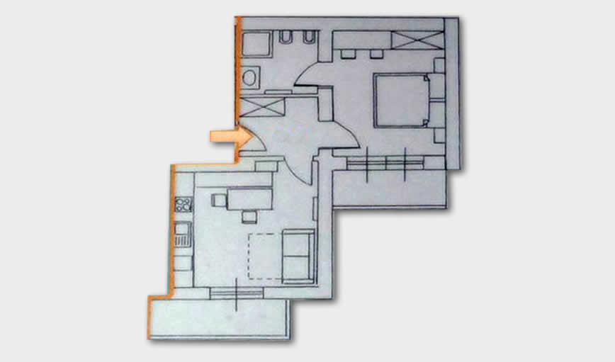 Ground floor apartment 6